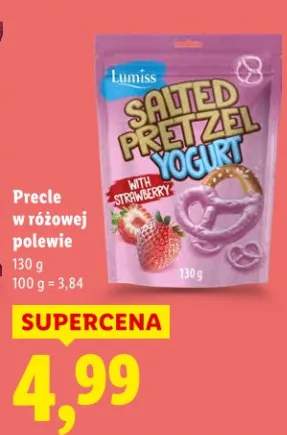 Precle w różowej polewie