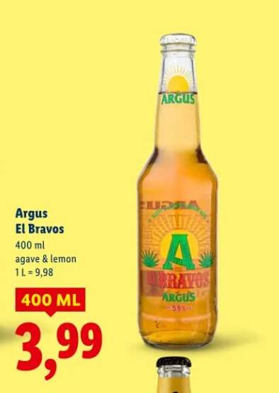 Piwo bezalkoholowe agave & lemon