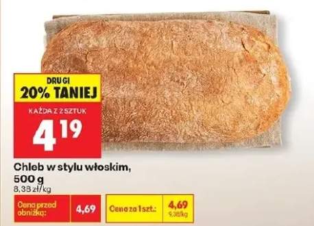 Chleb w stylu włoskim