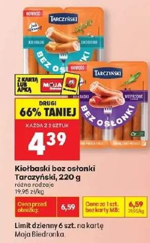 Kiełbaski bez osłonki różne rodzaje