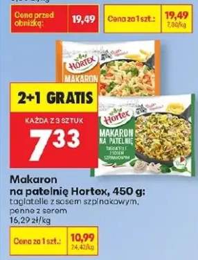 Makaron na patelnie tagliatelle z sosem szpinakowym