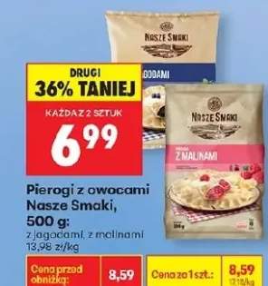 Pierogi z owocami z jagodami