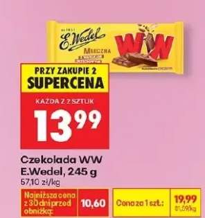 Czekolada WW mleczna