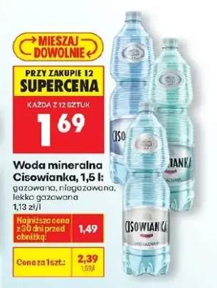 Woda mineralna gazowana