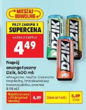 napój energetyczny