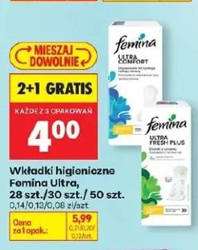 wkładki higieniczne