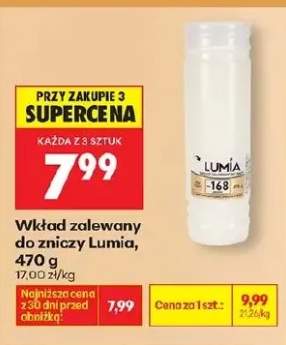 Wkład zalewany do znicza