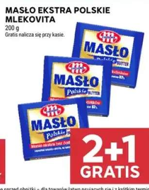 Masło ekstra polskie