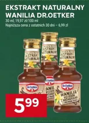 Ekstrakt naturalny wanilia