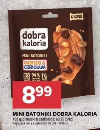 Mini batoniki orzeszki & czekolada