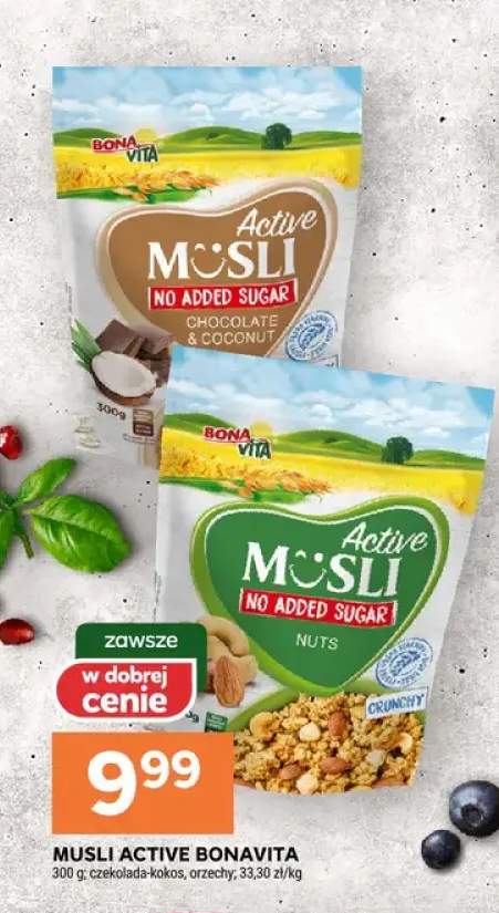 Musli active orzechy