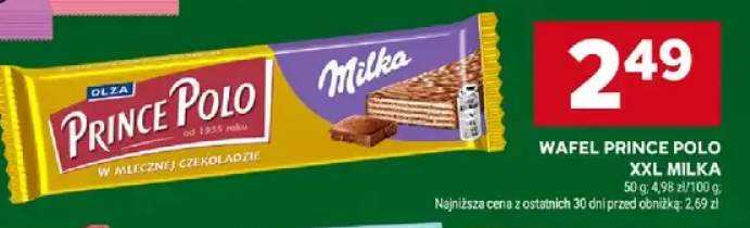 Wafel Prince Polo XXL mleka