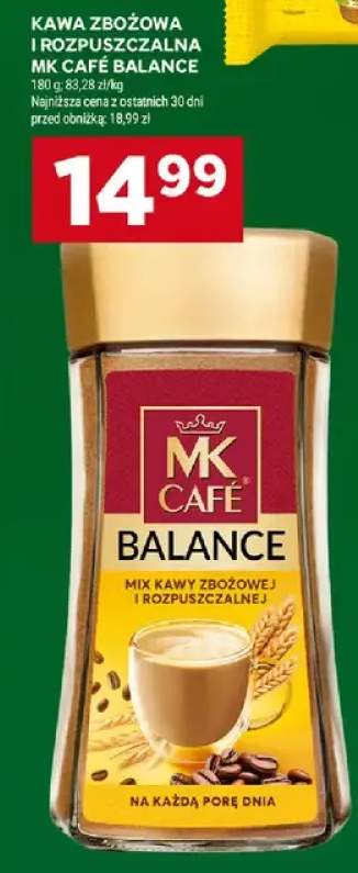 Kawa zbożowa i rozpuszczalna mix Café Balance