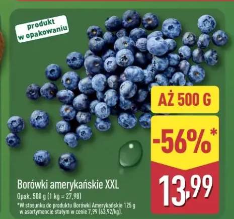 Borówki amerykańskie XXL