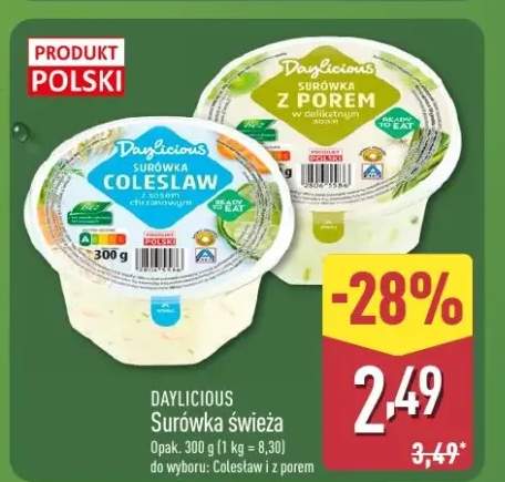 Surówka świeża z porem