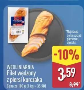 Filet wędzony z piersi kurczaka