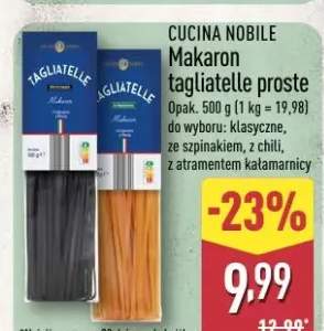 Makaron tagliatelle proste