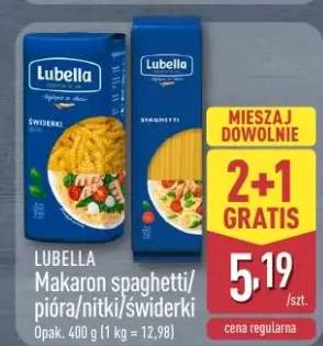 Makaron spaghetti/pióra/nitki/świderki