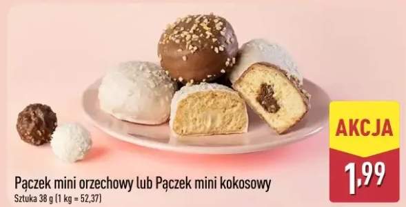 Pączek mini kokosowy