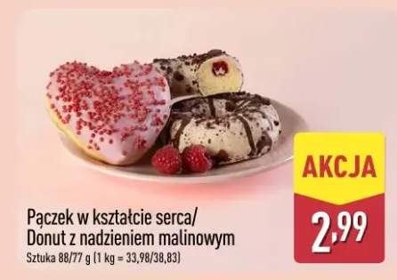 Pączek w kształcie serca
