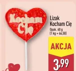 Lizak kocham cię