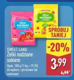 Żelki nadziane sokiem