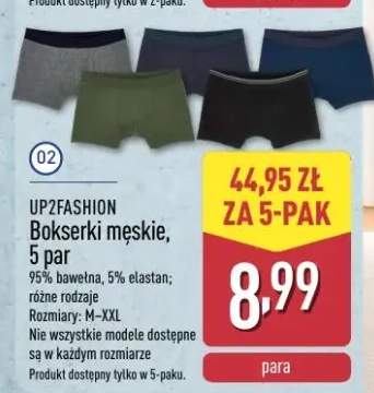 Bokserki męskie, 5 par