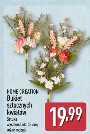 bukiet sztucznych kwiatów