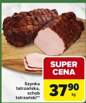 Szynka tatrzańska, schab tatrzański