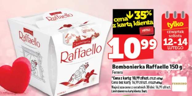 Bombonierka Raffaello 150 g