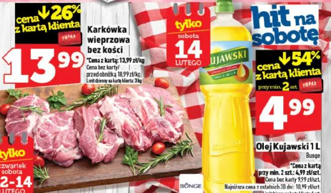 Karkówka wieprzowa bez kości