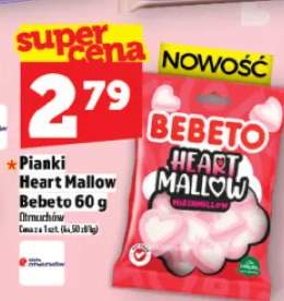 Pianki Heart Mallow Bebeto 60 g