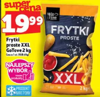 Frytki proste XXL GoTove 2 kg