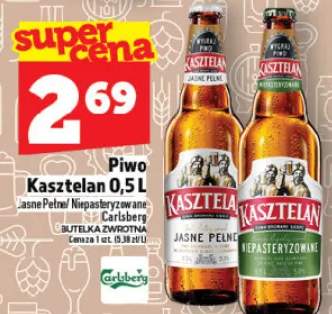 Piwo Kasztelan Niepasteryzowane 0,5 l