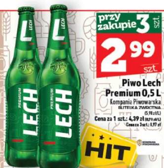Piwo Lech Premium 0,5 l