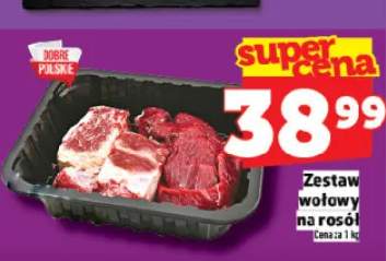 Zestaw wołowy na rosół