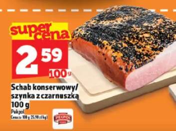 Schab konserwowy / szynka z czarnuszką