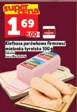 Kiełbasa parówkowa firmowa / mielonka Tyrolska