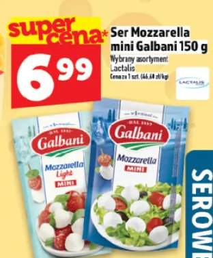 Ser Mozzarella mini Galbani 150 g