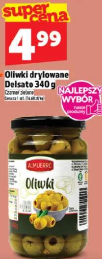 Oliwki drylowane Delsato 340 g