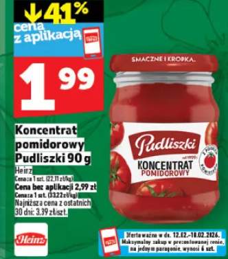 Koncentrat pomidorowy Pudliszki 90 g