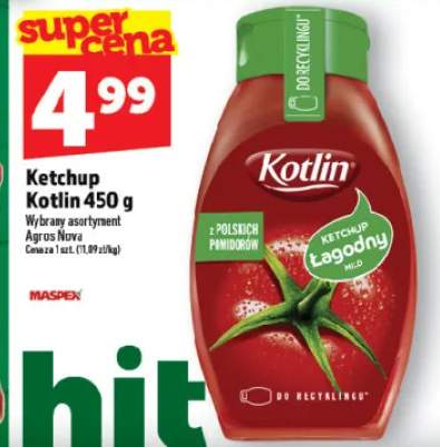 Ketchup Kotlin 450 g