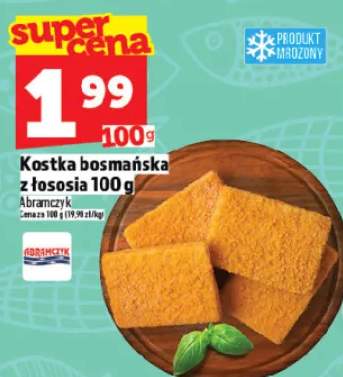 Kostka bosmańska z łososia Abramczyk 100 g