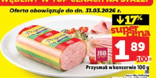 Przysmak w konserwie JBB 100 g