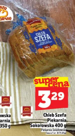 Chleb Szefa Piekarnia Sokołowska 400 g