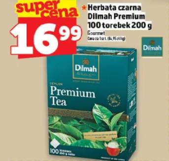 Herbata czarna Dilmah Premium 100 torebek 200 g