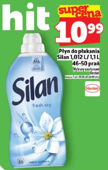 Płyn do płukania Silan 1,012 L/1 L 46-50 prań