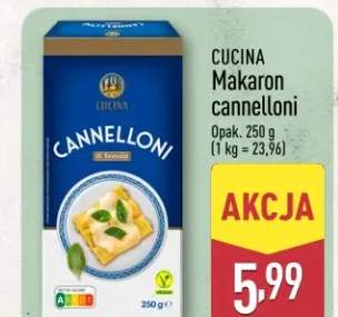 Makaron cannelloni