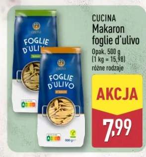 Makaron foglie d'ulivo