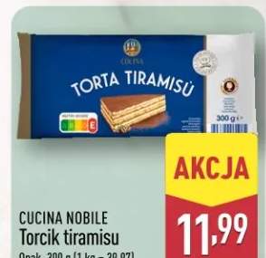 Torcik tiramisu